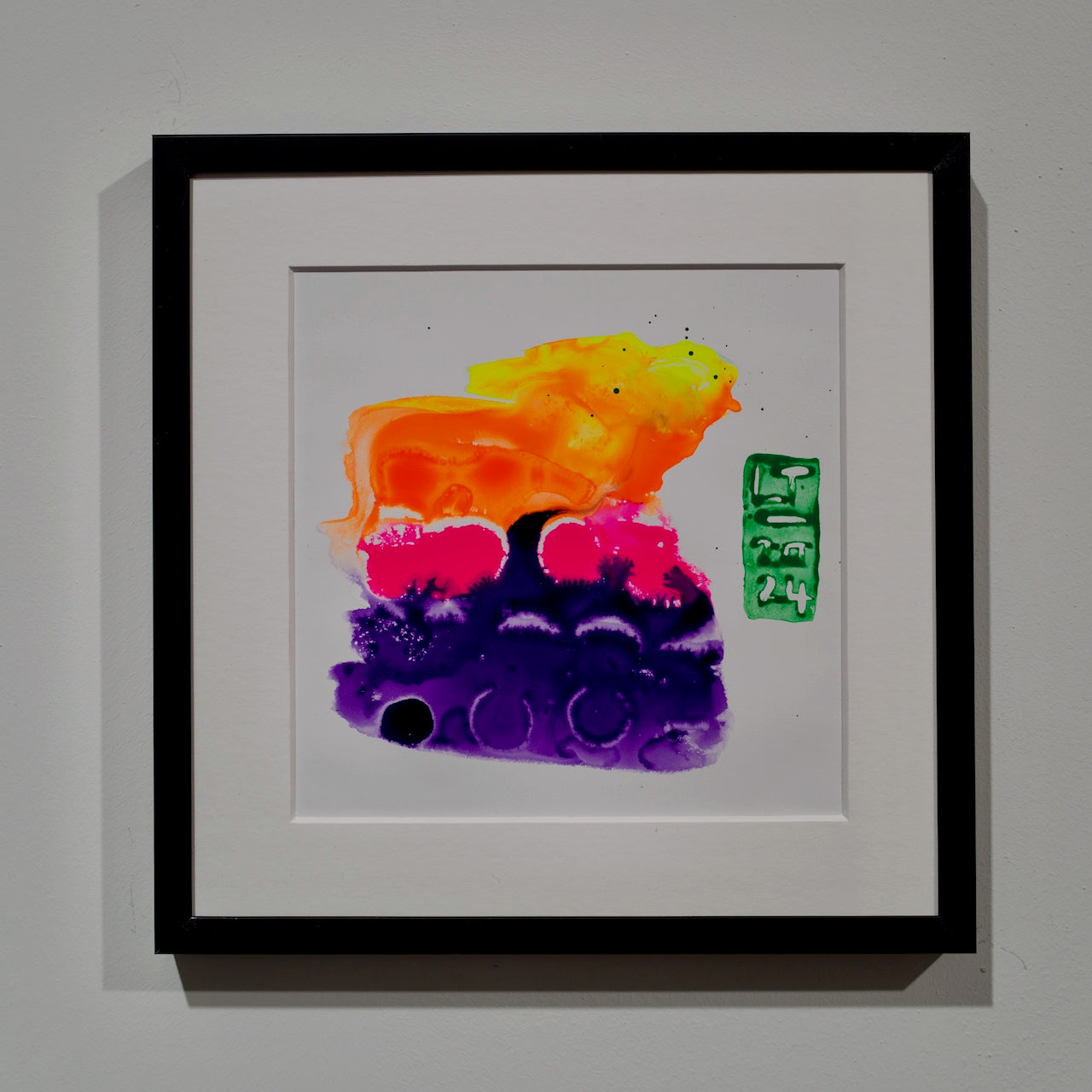 Ink on stonepaper | Untitled 9043