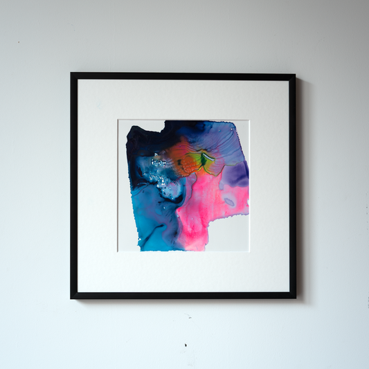 Ink on stonepaper | Untitled 9110 | 30x30cm