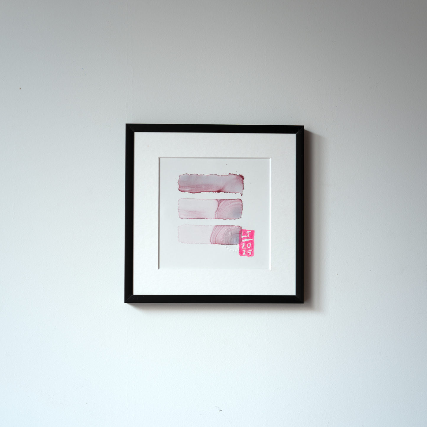 Ink on stonepaper | Untitled 9111 | 20x20cm