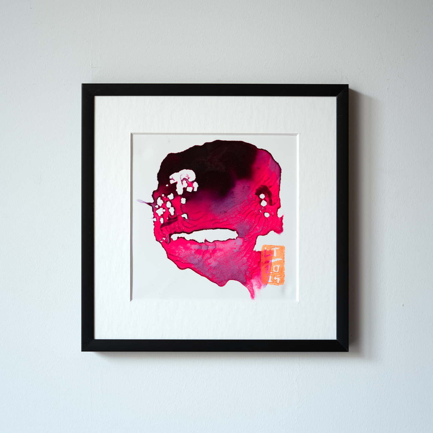 Ink on stonepaper | Untitled 9116 | 20x20cm