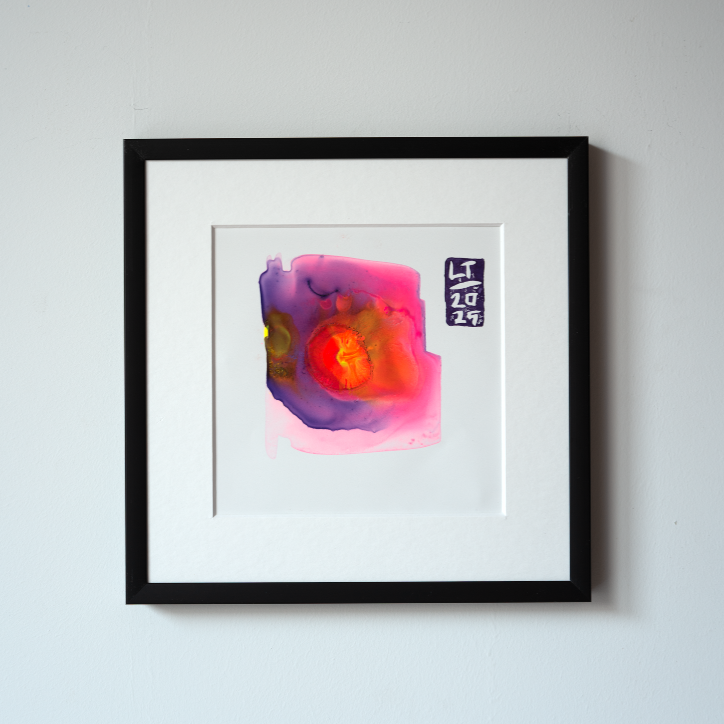 Ink on stonepaper | Untitled 9112 | 20x20cm