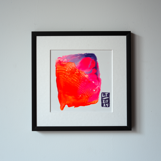 Ink on stonepaper | Untitled 9115 | 20x20cm