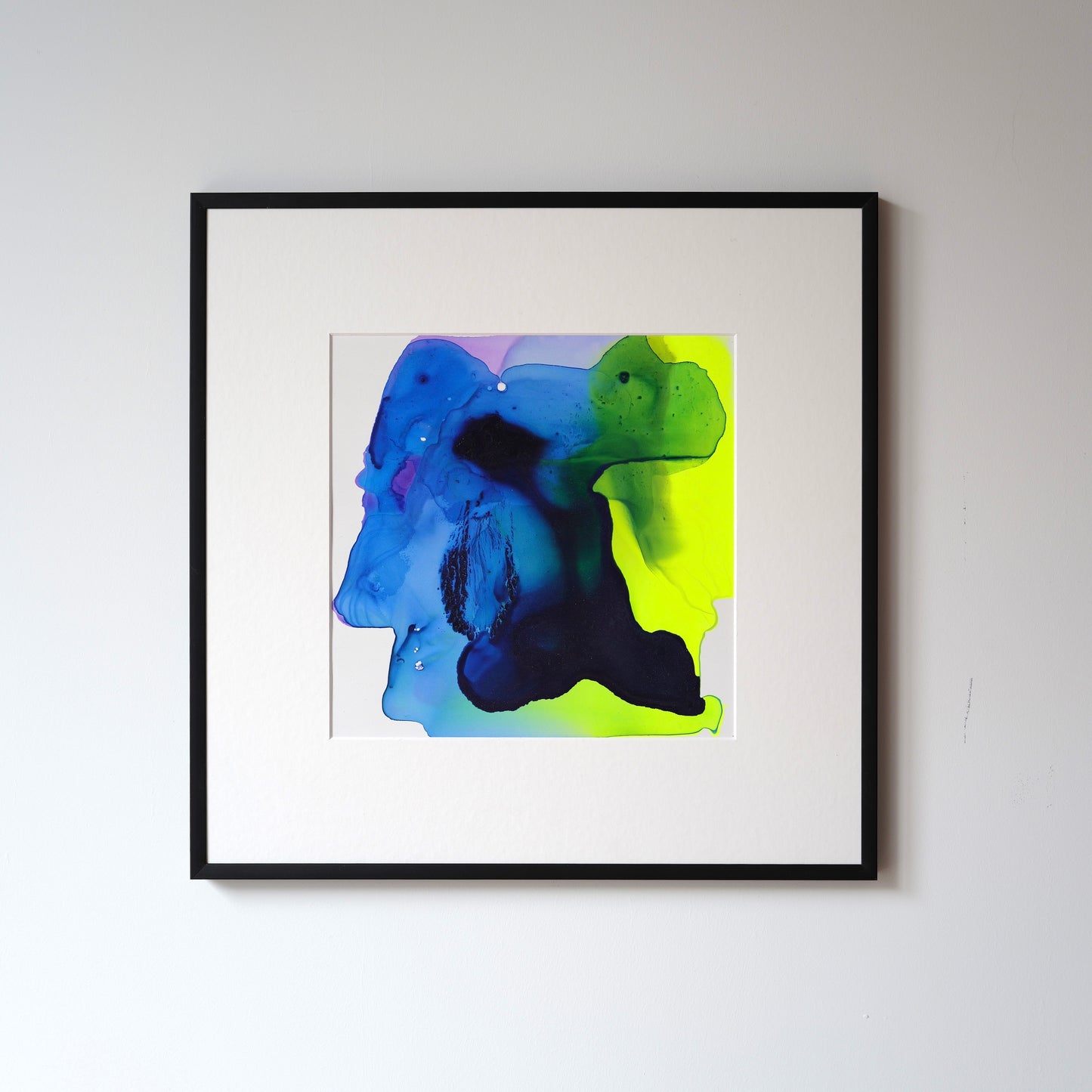 Ink on stonepaper | Untitled 9103| 40x40cm