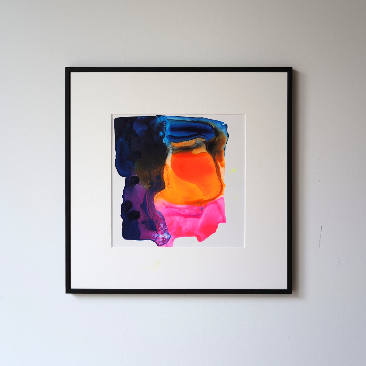 Ink on stonepaper | Untitled 9104 | 40x40cm