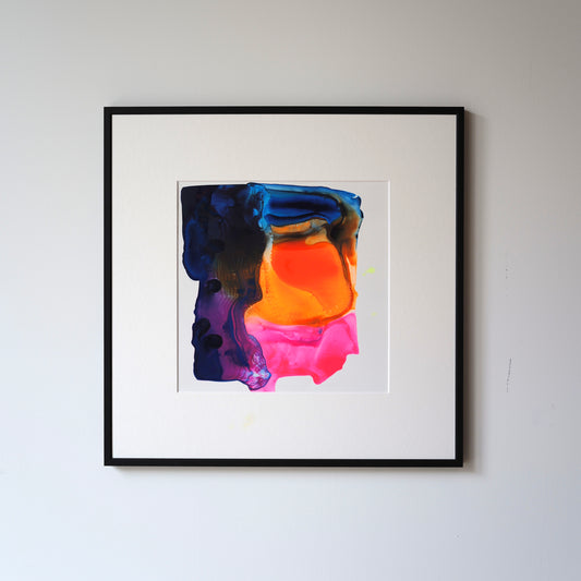 Ink on stonepaper | Untitled 9104 | 40x40cm