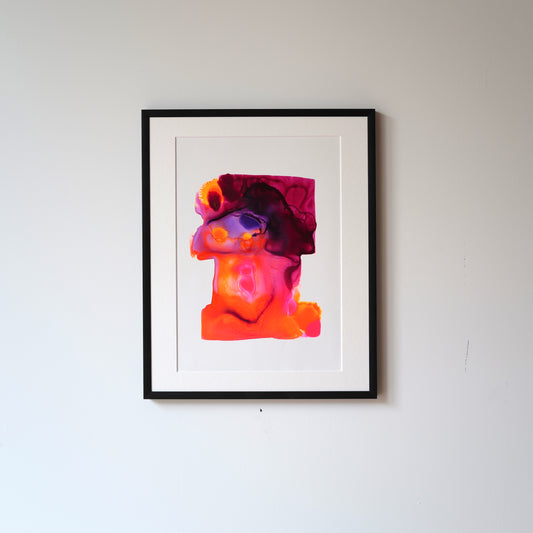 Ink on stonepaper | Untitled 9106 | 28x35cm