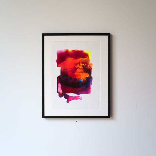 Ink on stonepaper | Untitled 9108 | 28x35cm