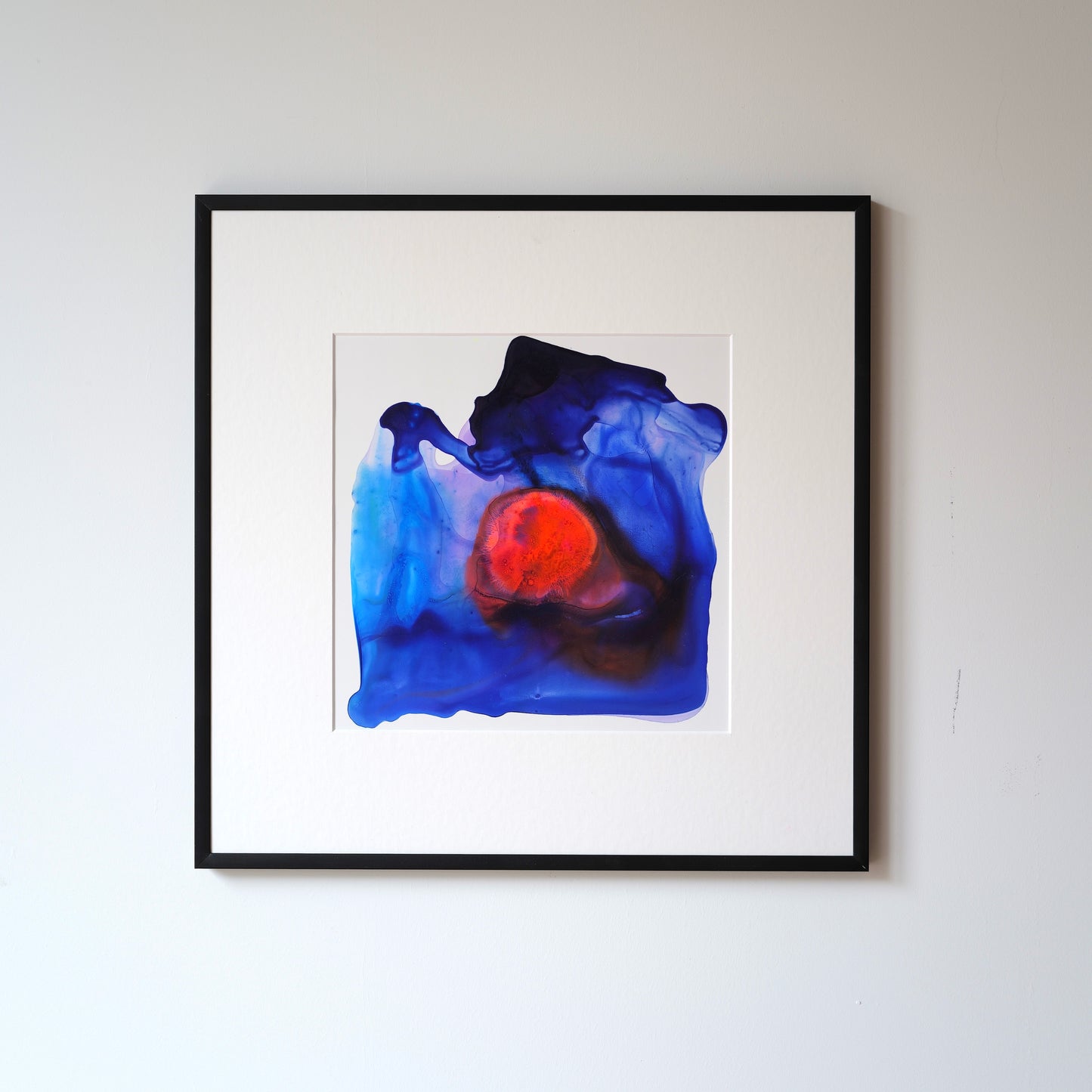 Ink on stonepaper | Untitled 9105 | 40x40cm